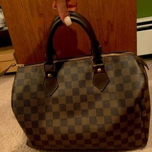Louis Vuitton Speedy 30 Damier Ebene